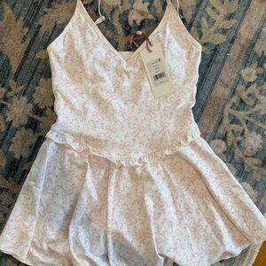 LoveShackFancy xs Ergo activewear dress in chantilly